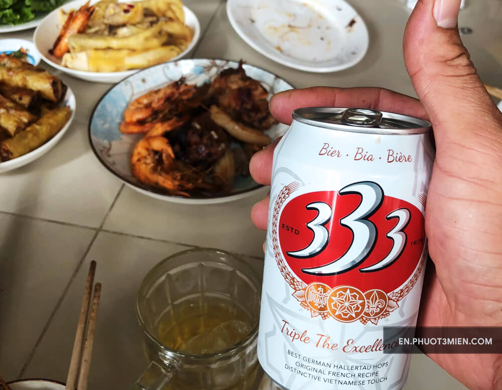 Saigon Beer and 333