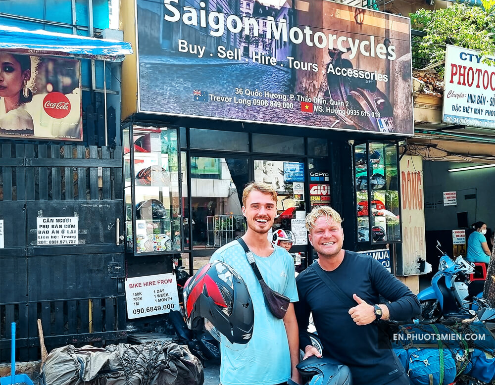 Renting a motorbike in Vietnam