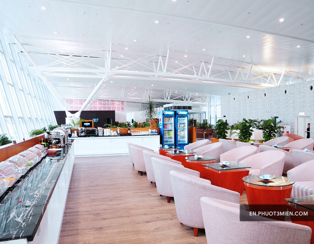 First and Business class lounge
