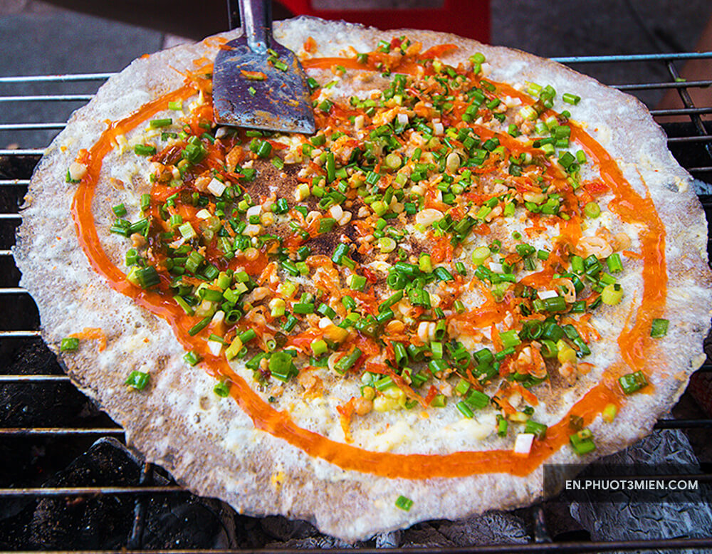 Vietnamese Pizza – Banh trang nuong